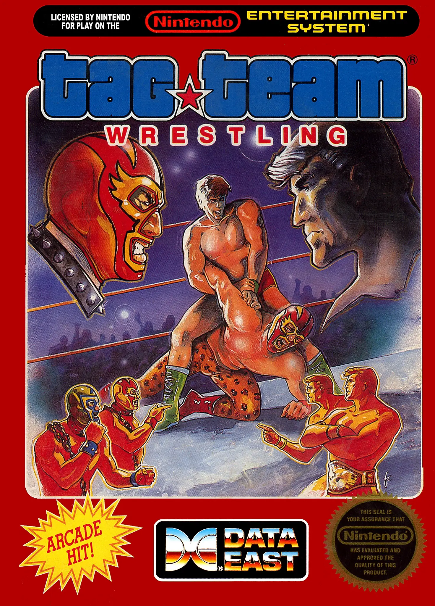 Capa de Tag Team Wrestling [5 Screw]
