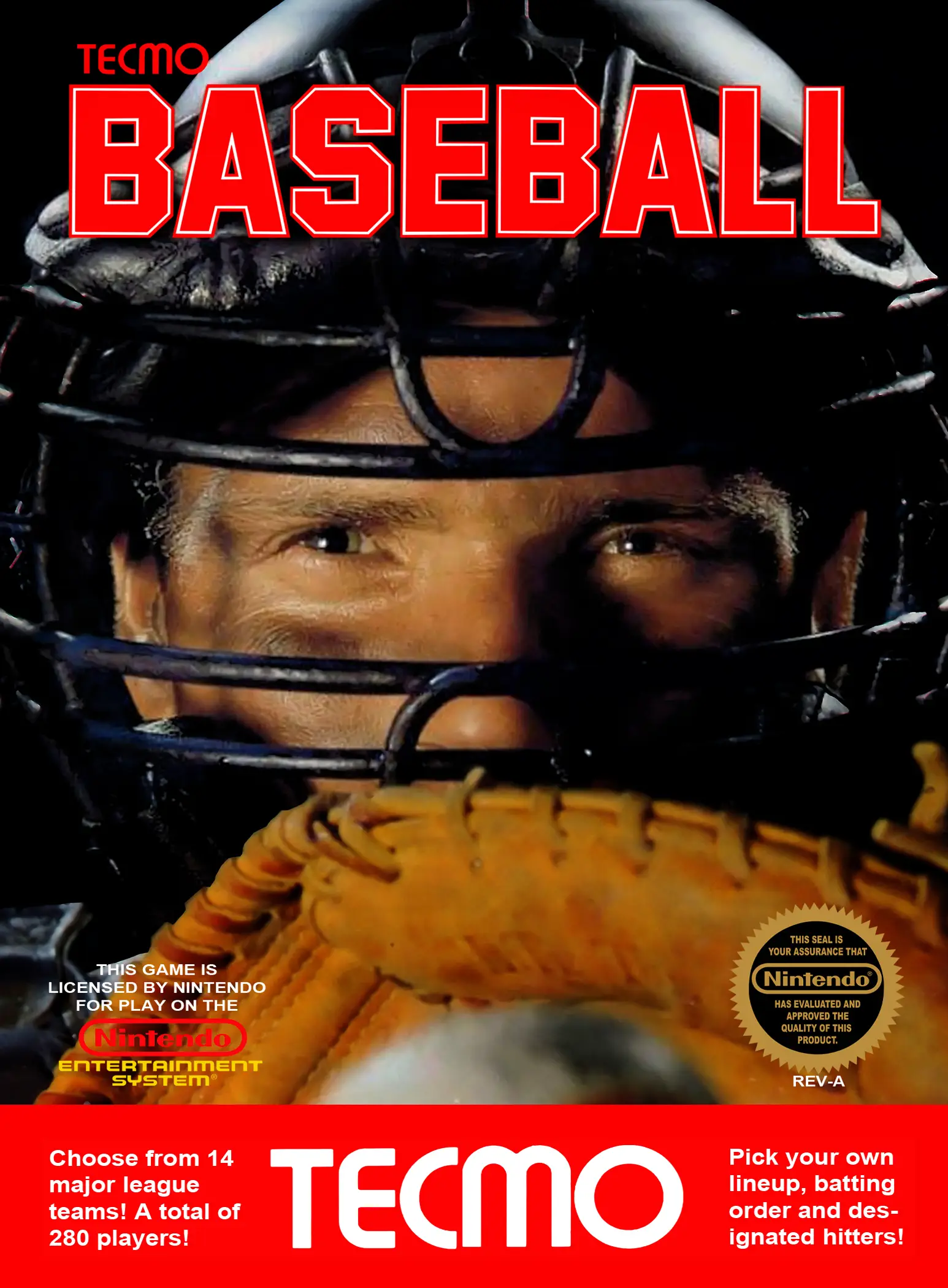 Capa de Tecmo Baseball