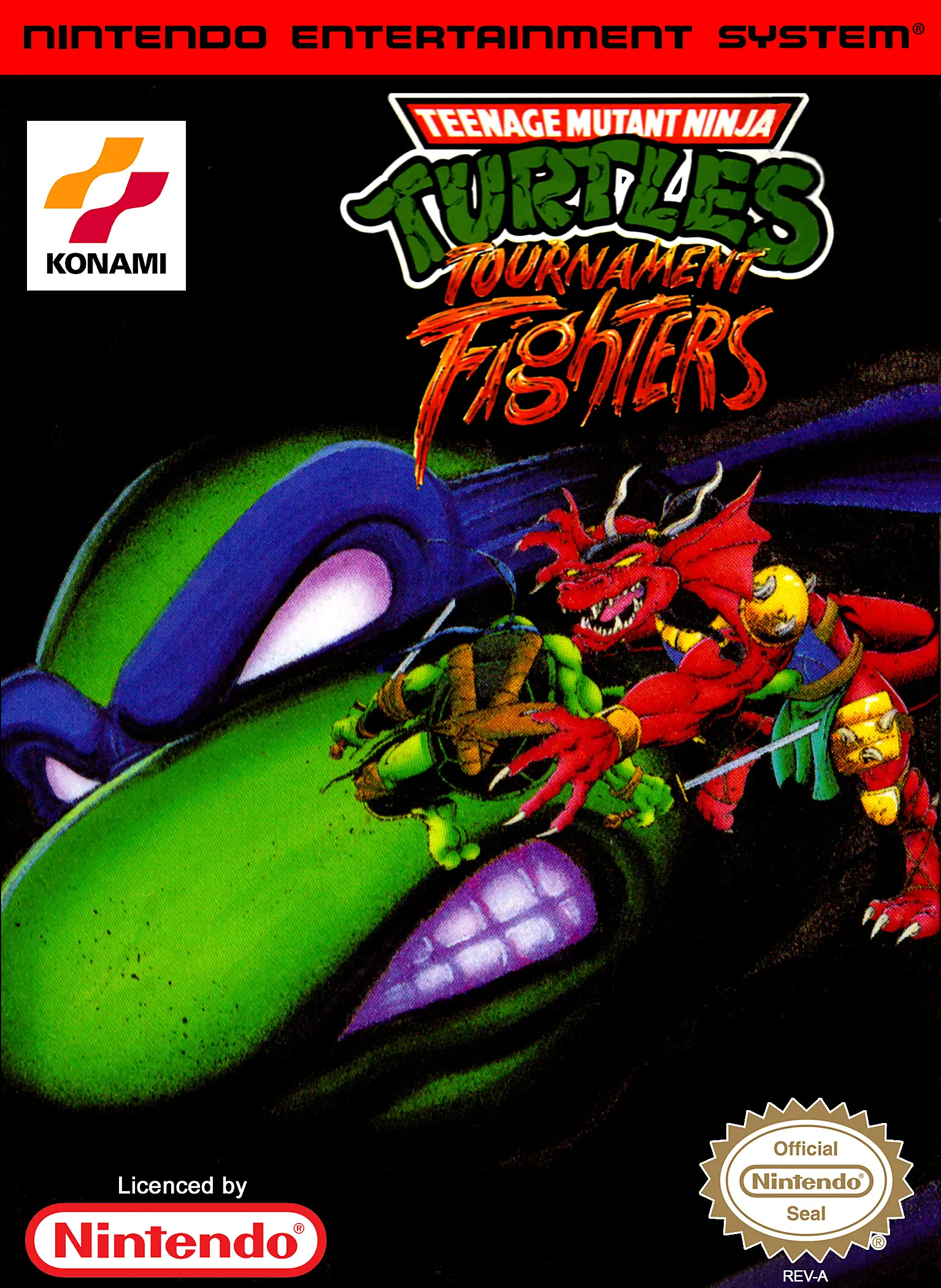 Capa de Teenage Mutant Ninja Turtles: Tournament Fighters