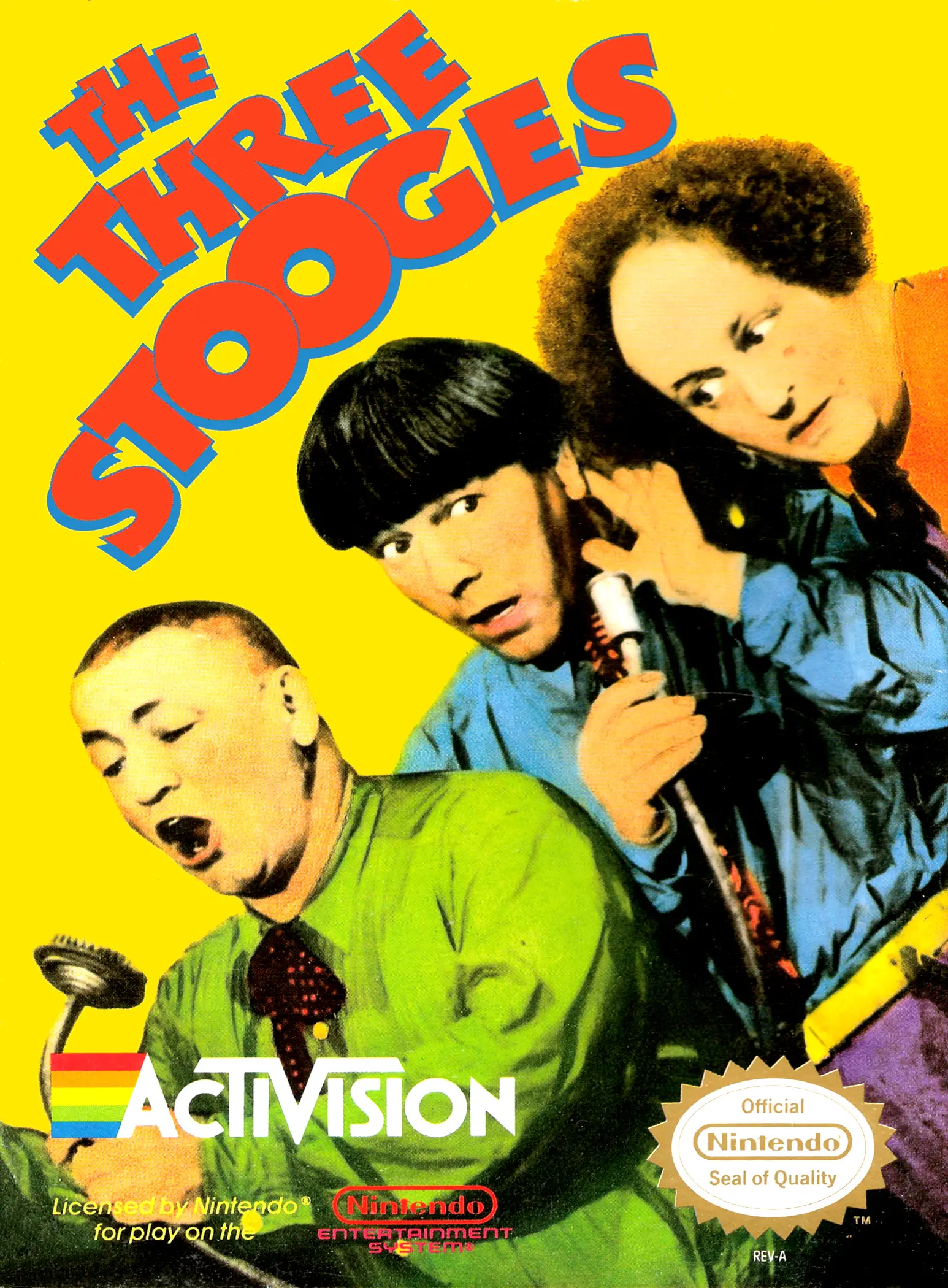 Capa de Three Stooges