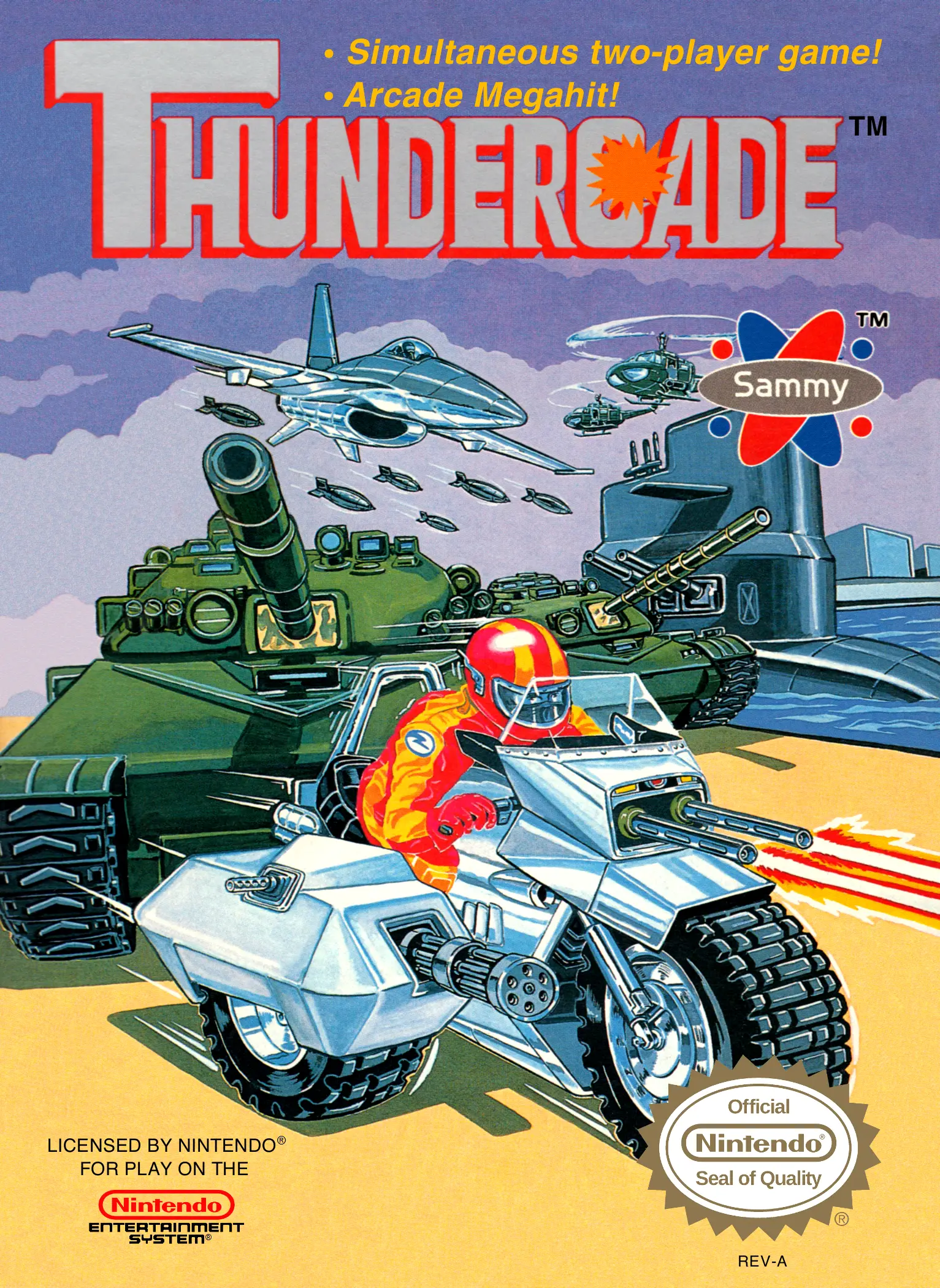 Capa de Thundercade