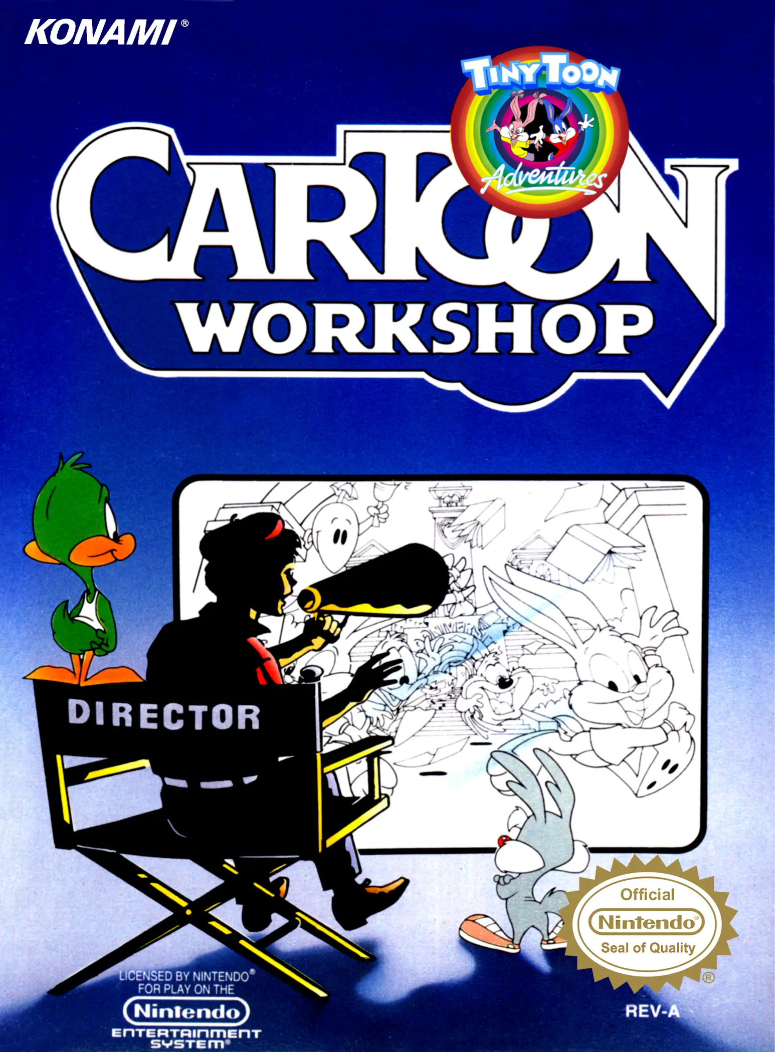 Capa de Tiny Toon Adventures Cartoon Workshop