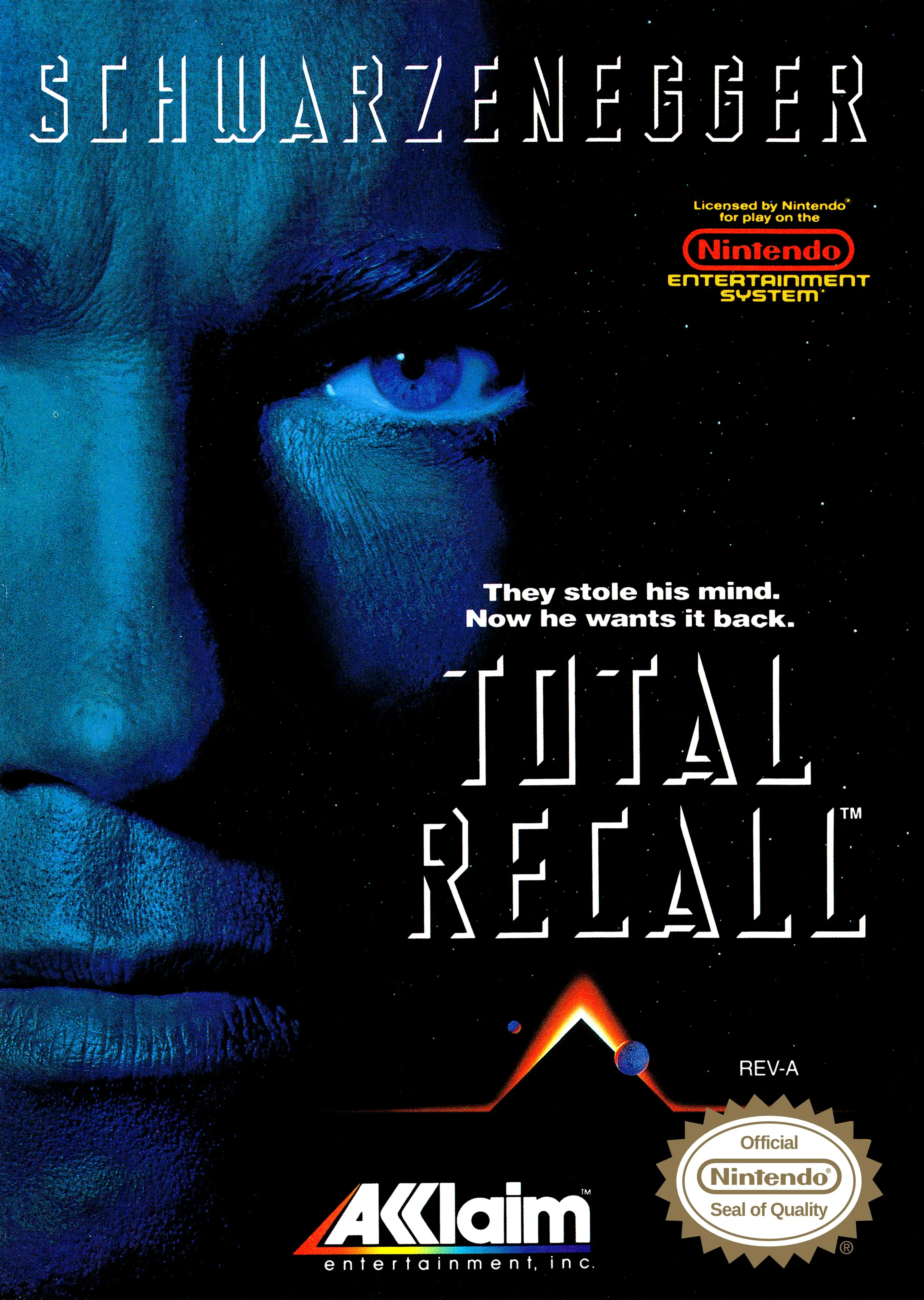 Capa de Total Recall