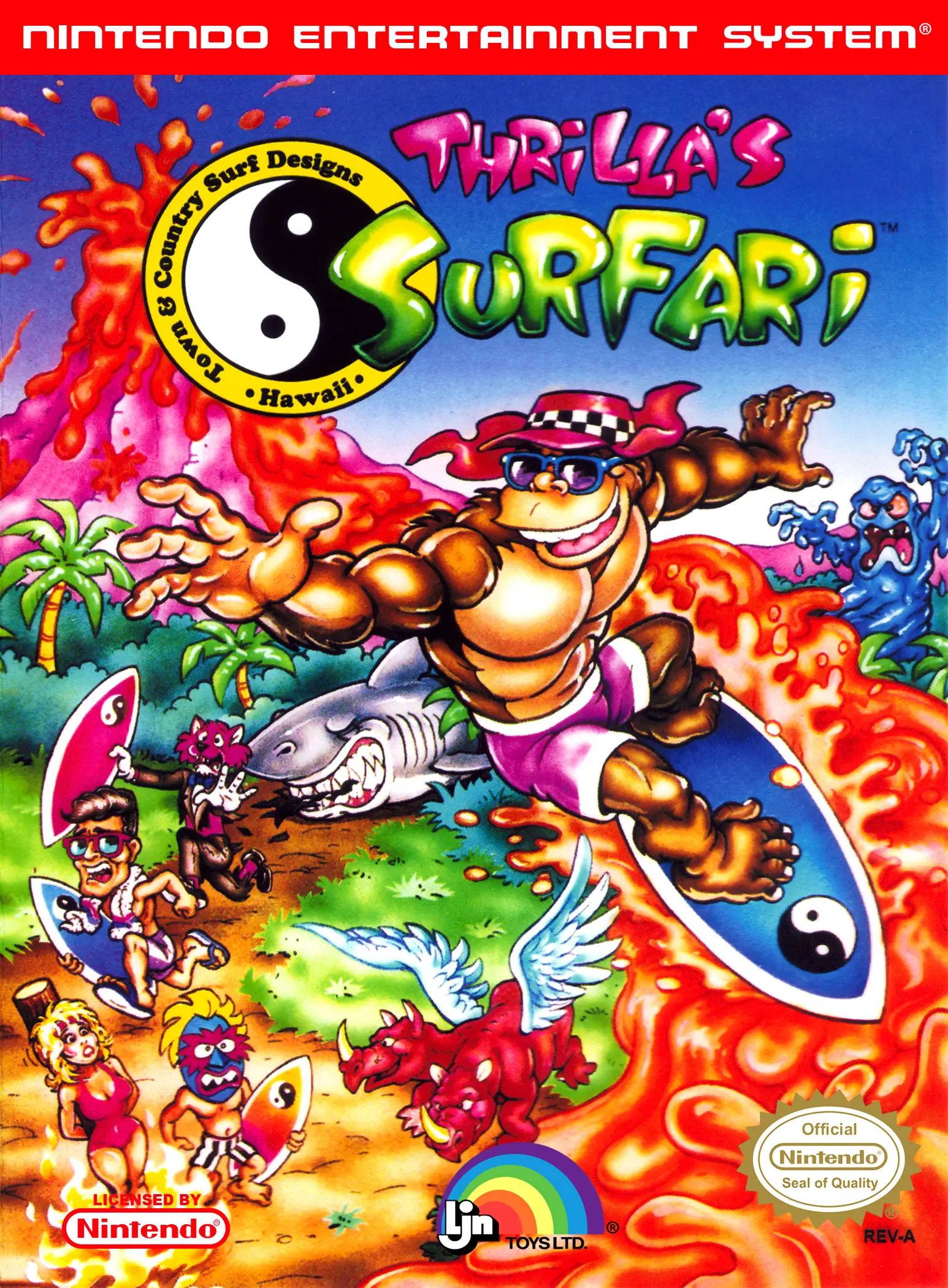 Capa de Town & Country Surf Designs II: Thrilla's Surfari