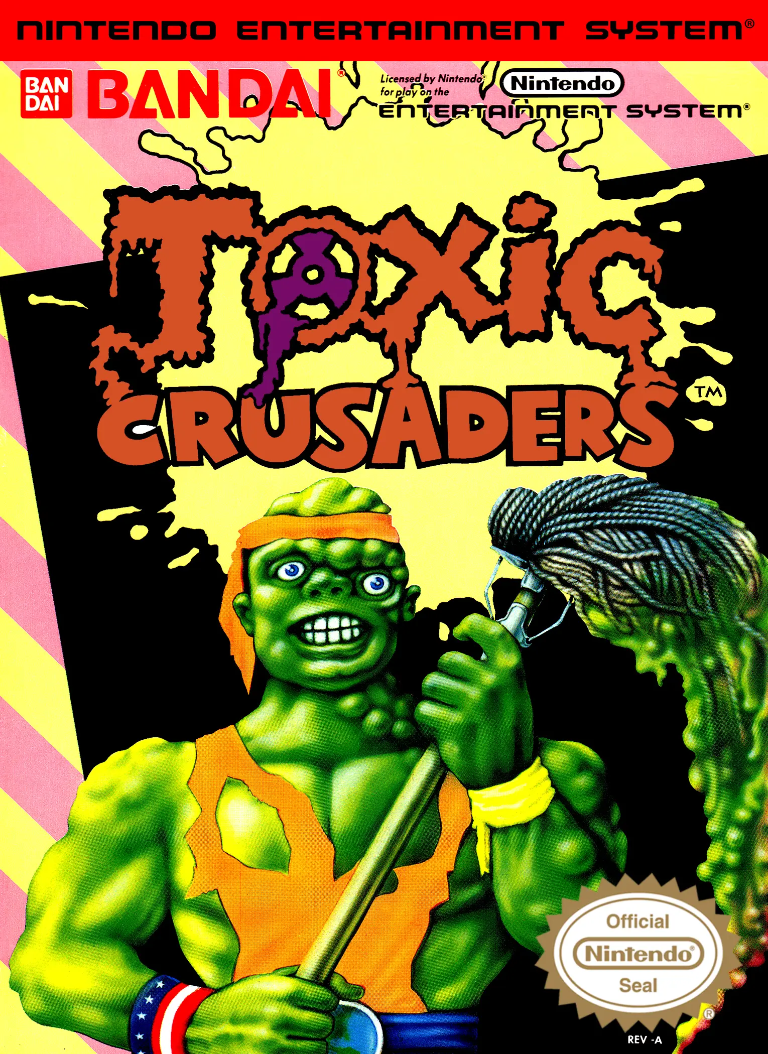 Capa de Toxic Crusaders