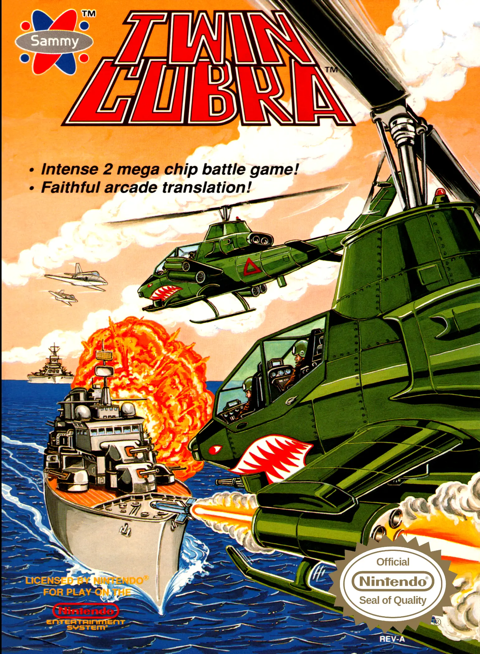 Capa de Twin Cobra