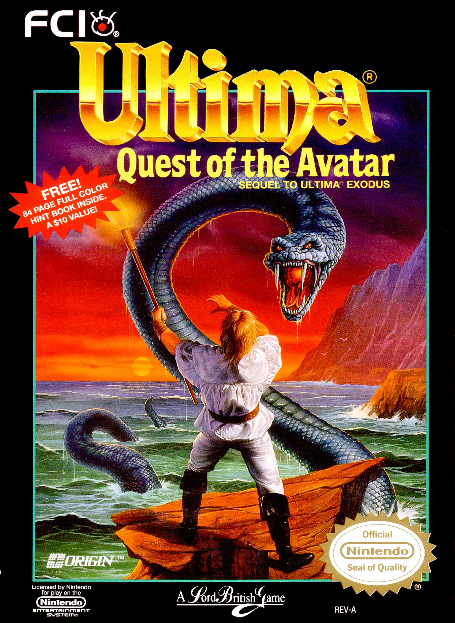 Capa de Ultima: Quest of the Avatar