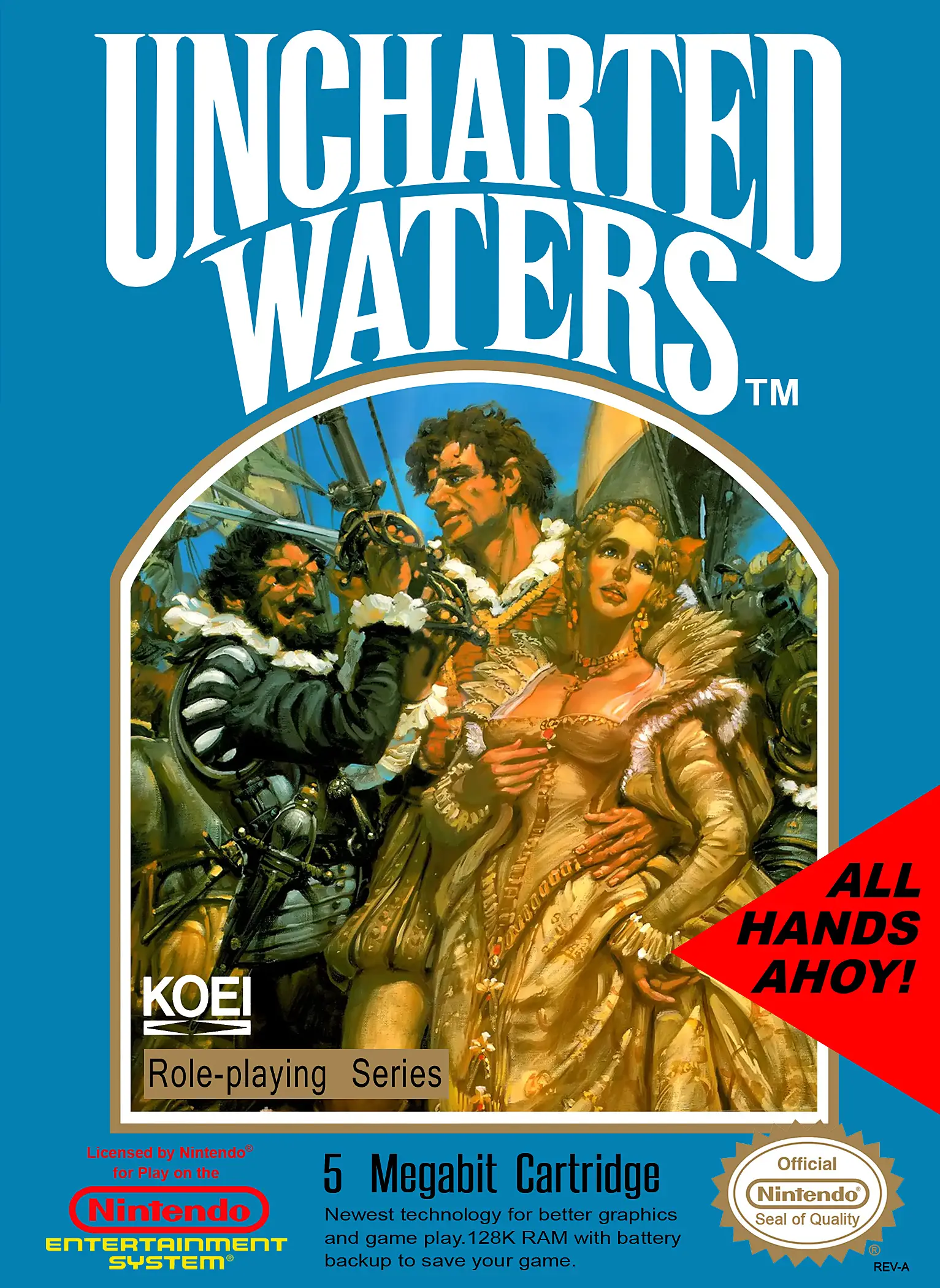 Capa de Uncharted Waters