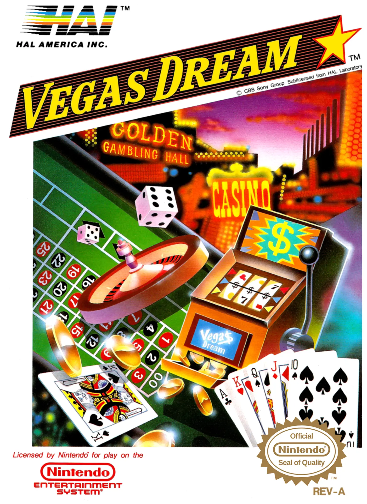 Capa de Vegas Dream