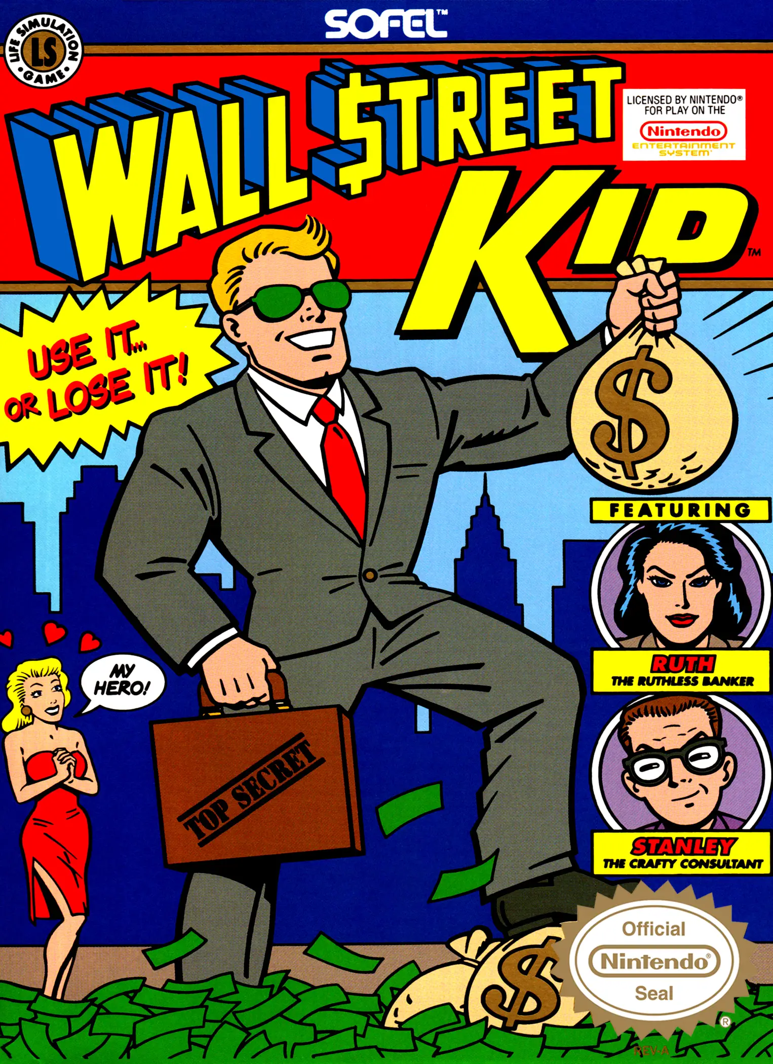 Capa de Wall Street Kid