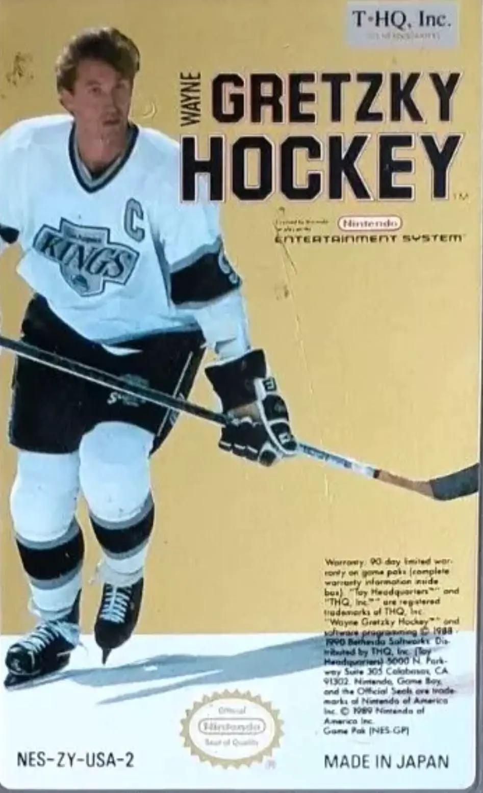 Capa de Wayne Gretzky Hockey [White Jersey]