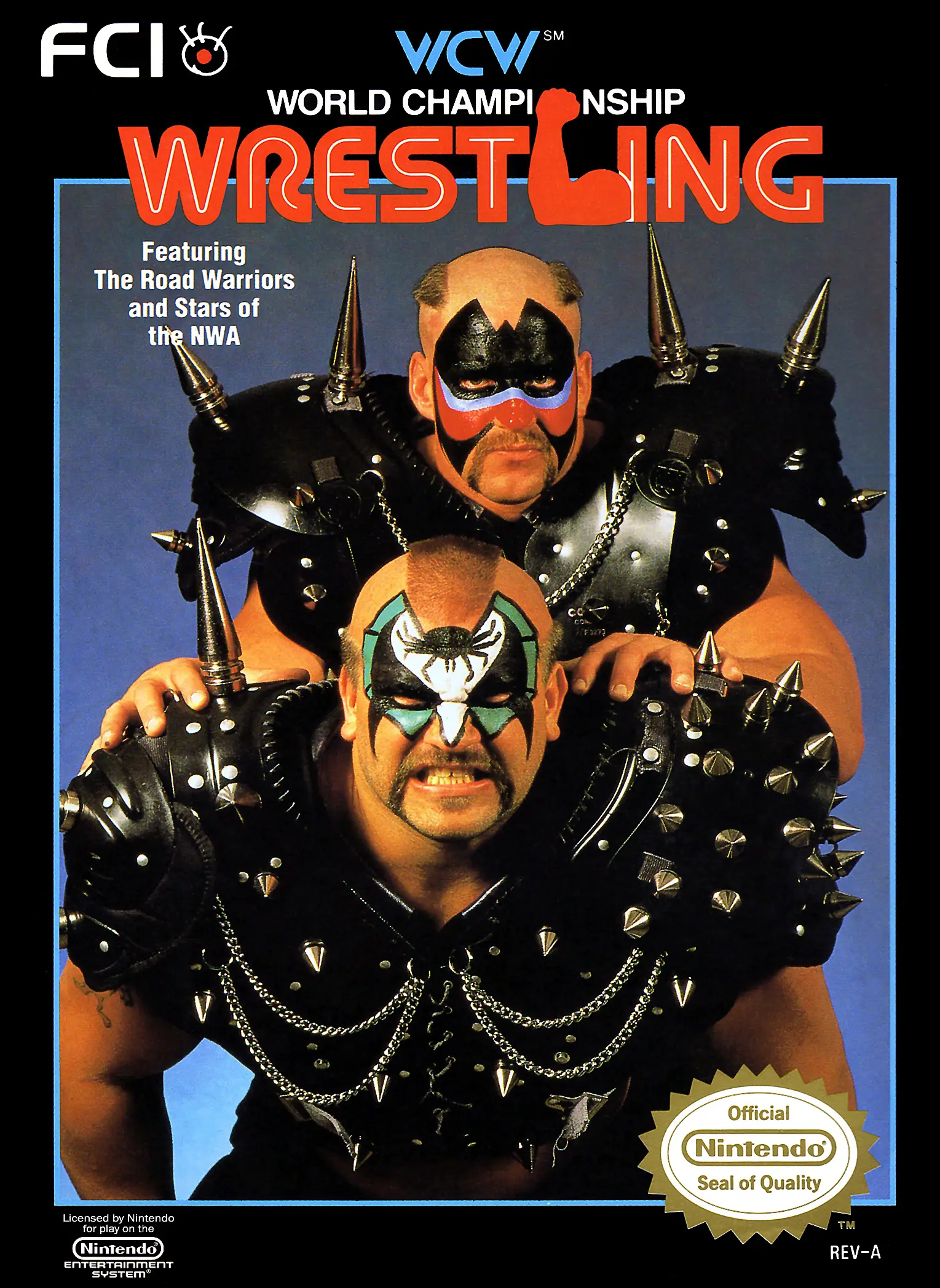 Capa de WCW: World Championship Wrestling