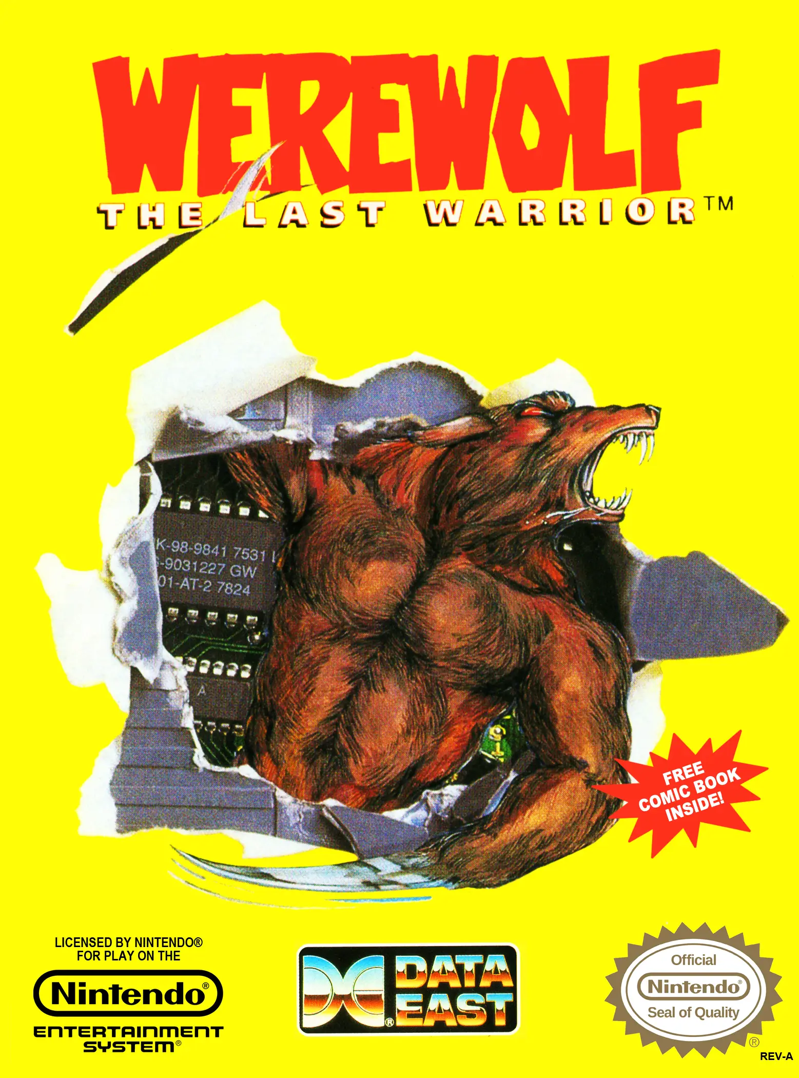 Capa de Werewolf: The Last Warrior