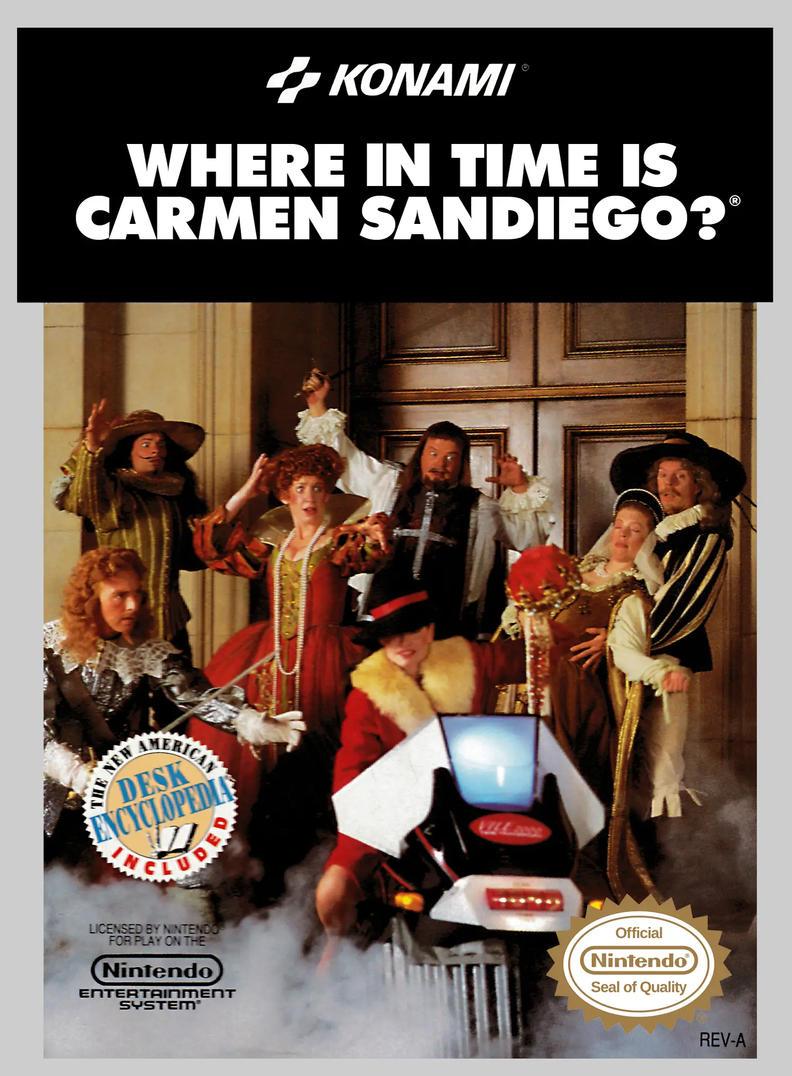 Capa de Where in Time Is Carmen Sandiego?