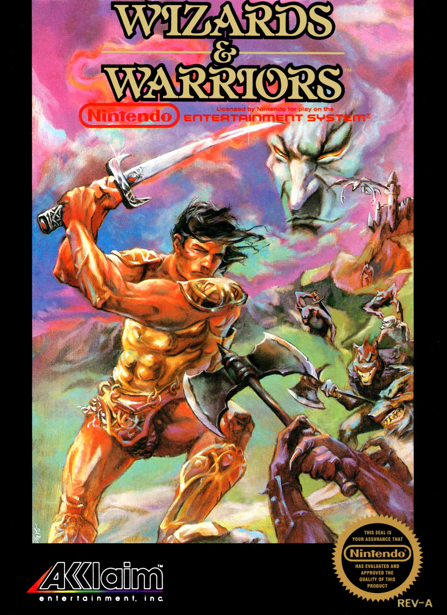 Capa de Wizards & Warriors