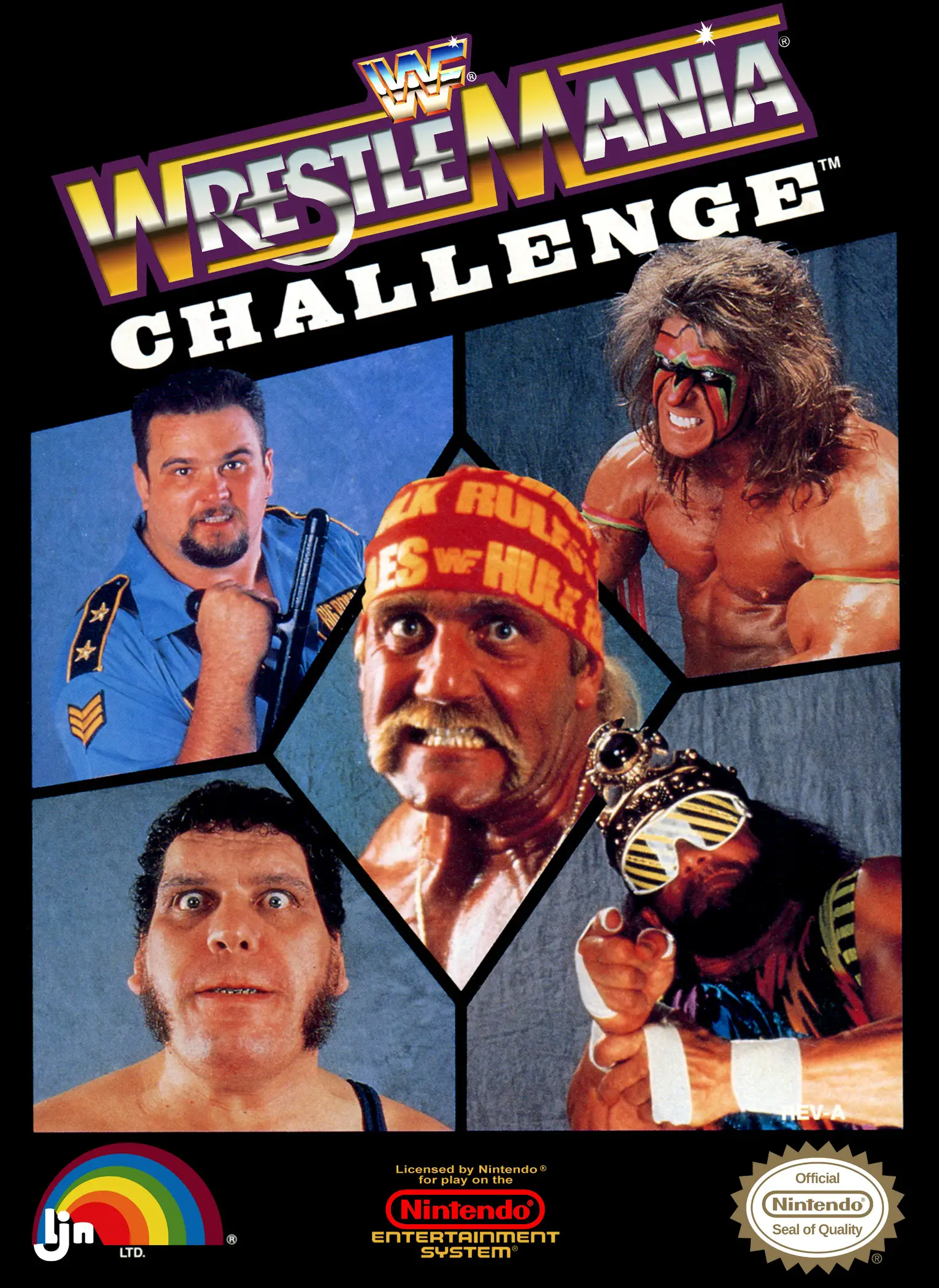 Capa de WWF WrestleMania Challenge