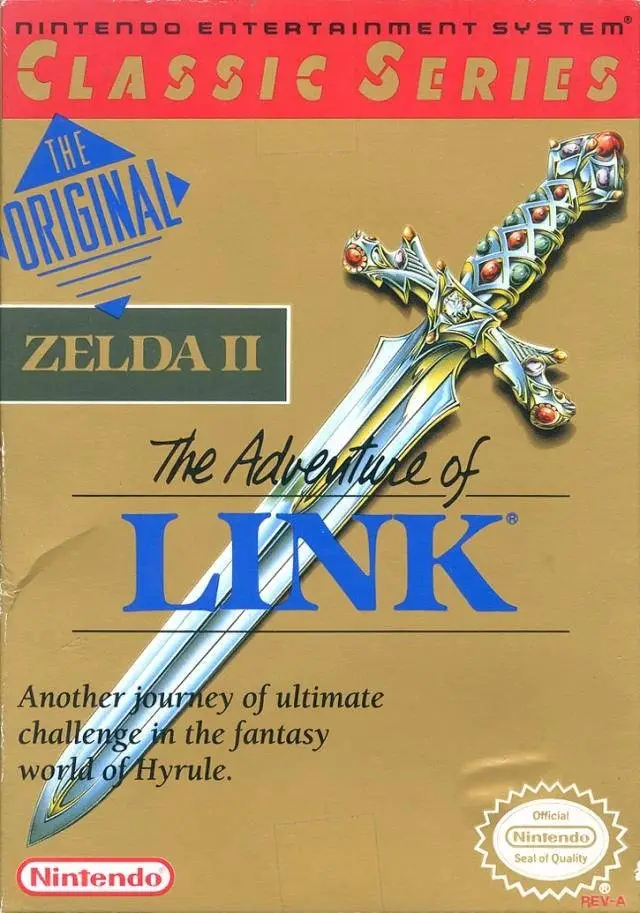 Capa de Zelda II: The Adventure of Link [Classic Series]