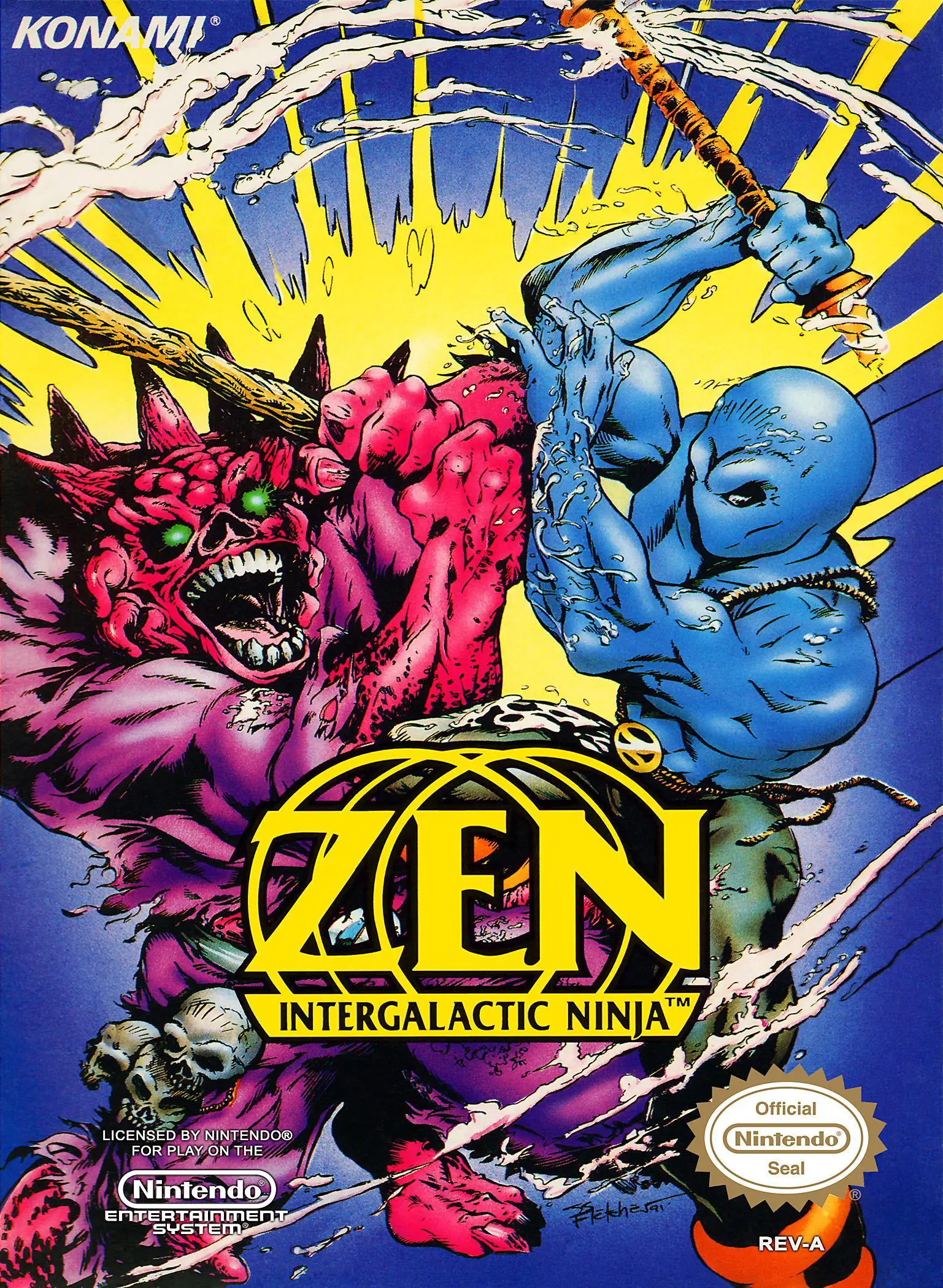 Capa de Zen: Intergalactic Ninja