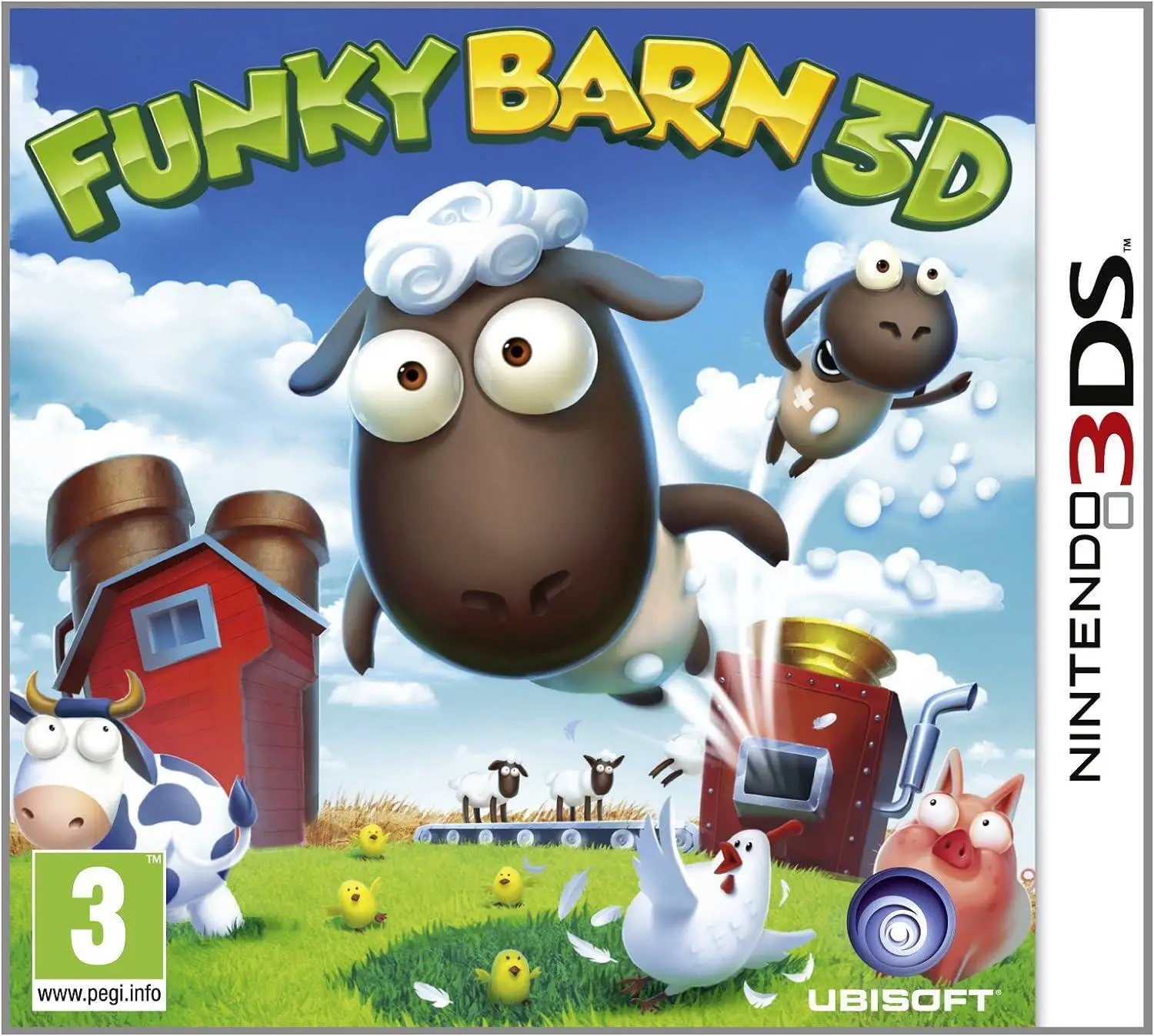 Capa de Funky Barn 3D