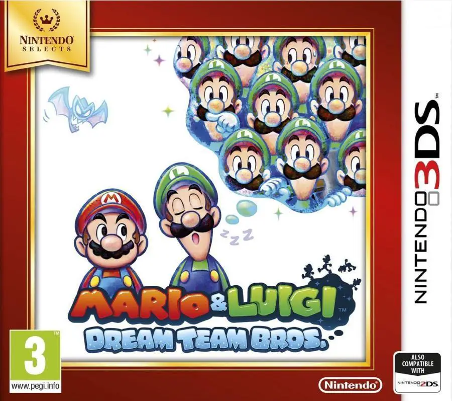 Capa de Mario & Luigi: Dream Team Bros. [Nintendo Selects]