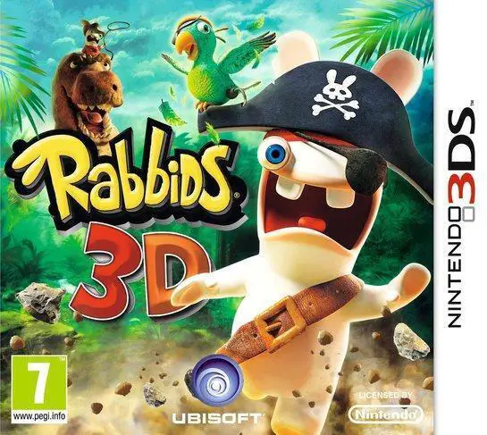 Capa de Rabbids 3D