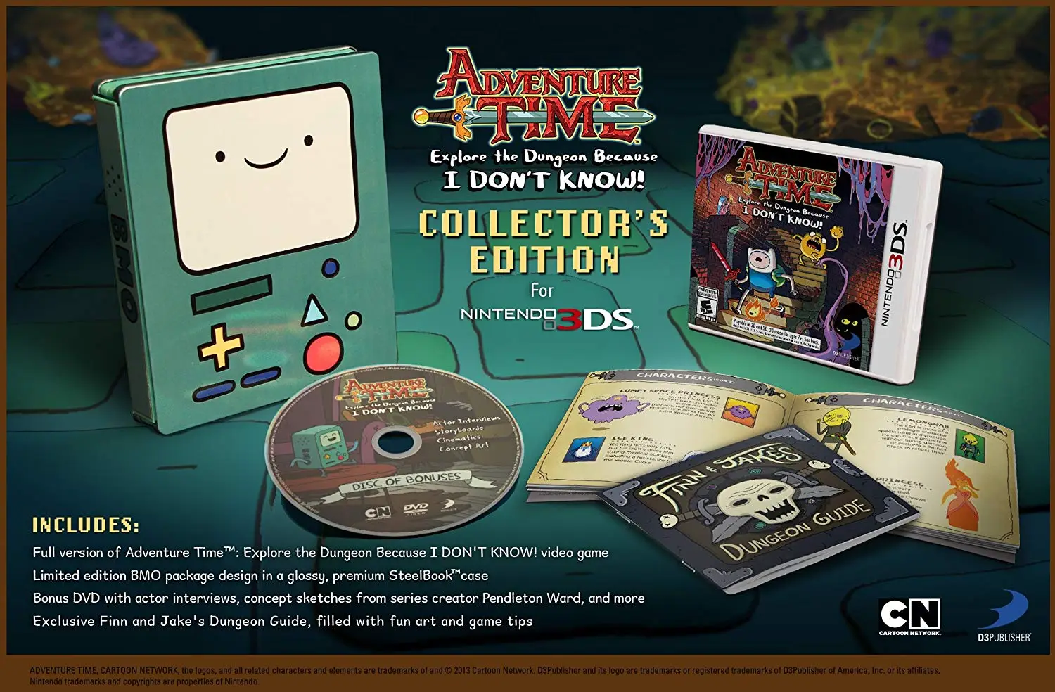 Capa de Adventure Time: Explore the Dungeon Because I Don't Know! [Collector Edition]