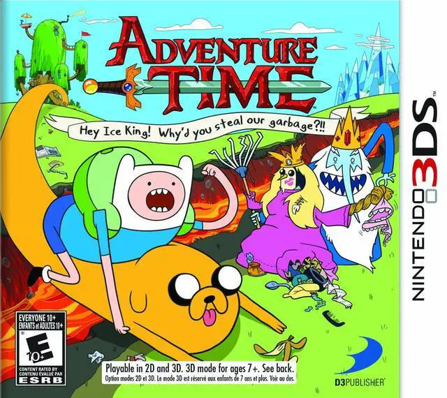 Capa de Adventure Time: Hey Ice King! Why'd You Steal Our Garbage?!!