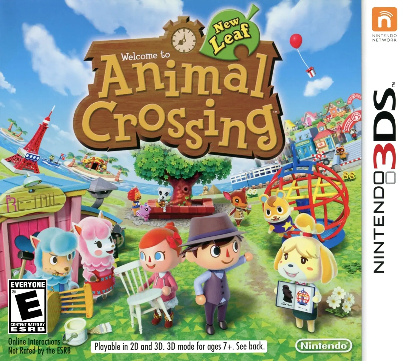 Capa de Animal Crossing: New Leaf
