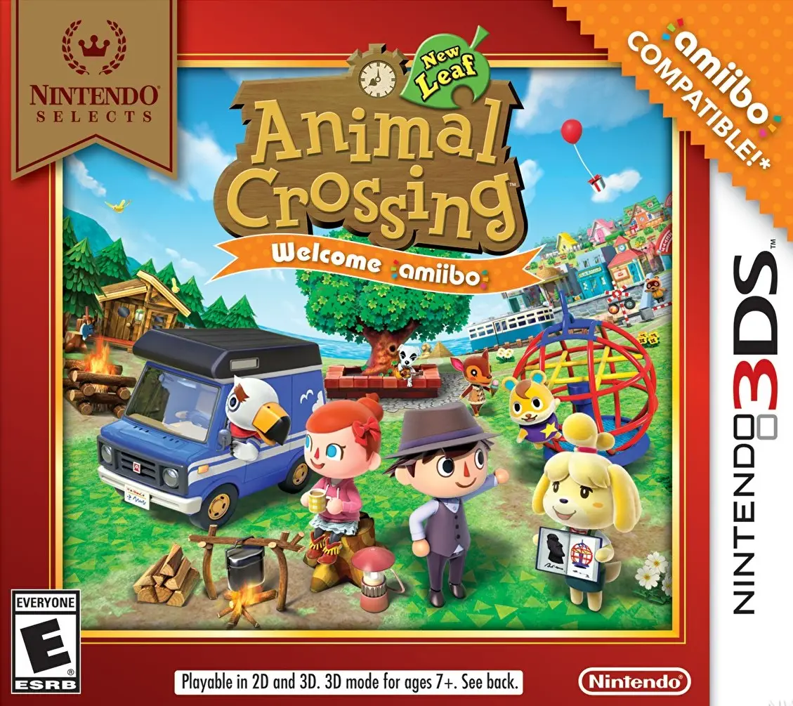 Capa de Animal Crossing: New Leaf [Welcome Amiibo]