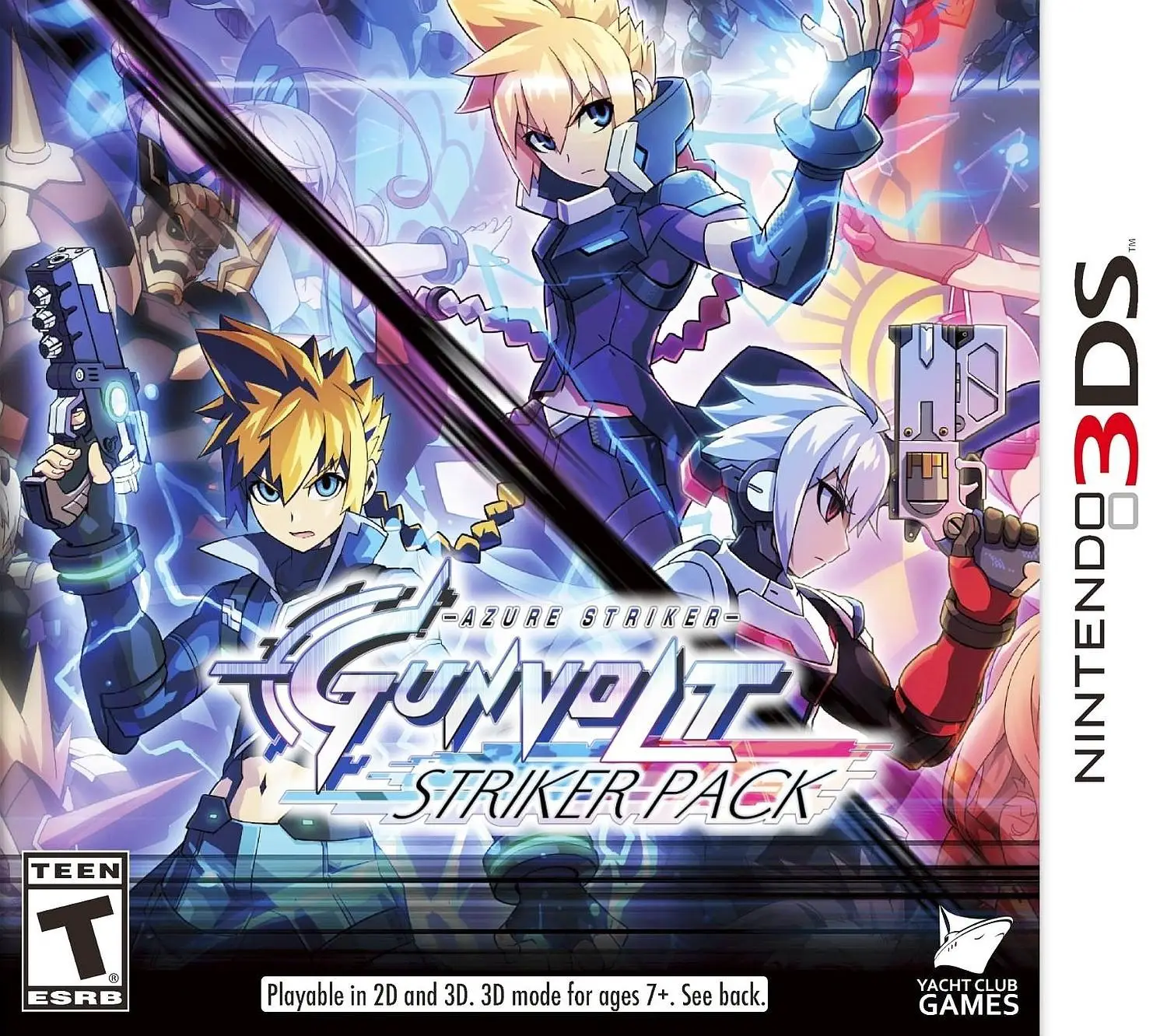 Capa de Azure Striker Gunvolt: Striker Pack