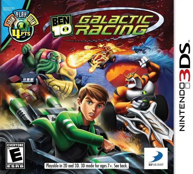 Capa de Ben 10: Galactic Racing