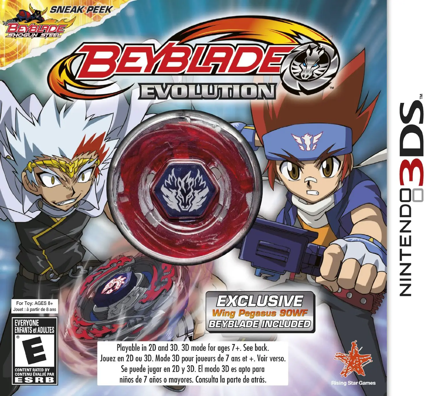 Capa de Beyblade: Evolution