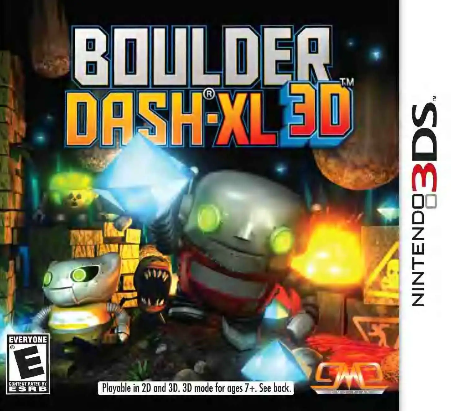 Capa de Boulder Dash-XL 3D