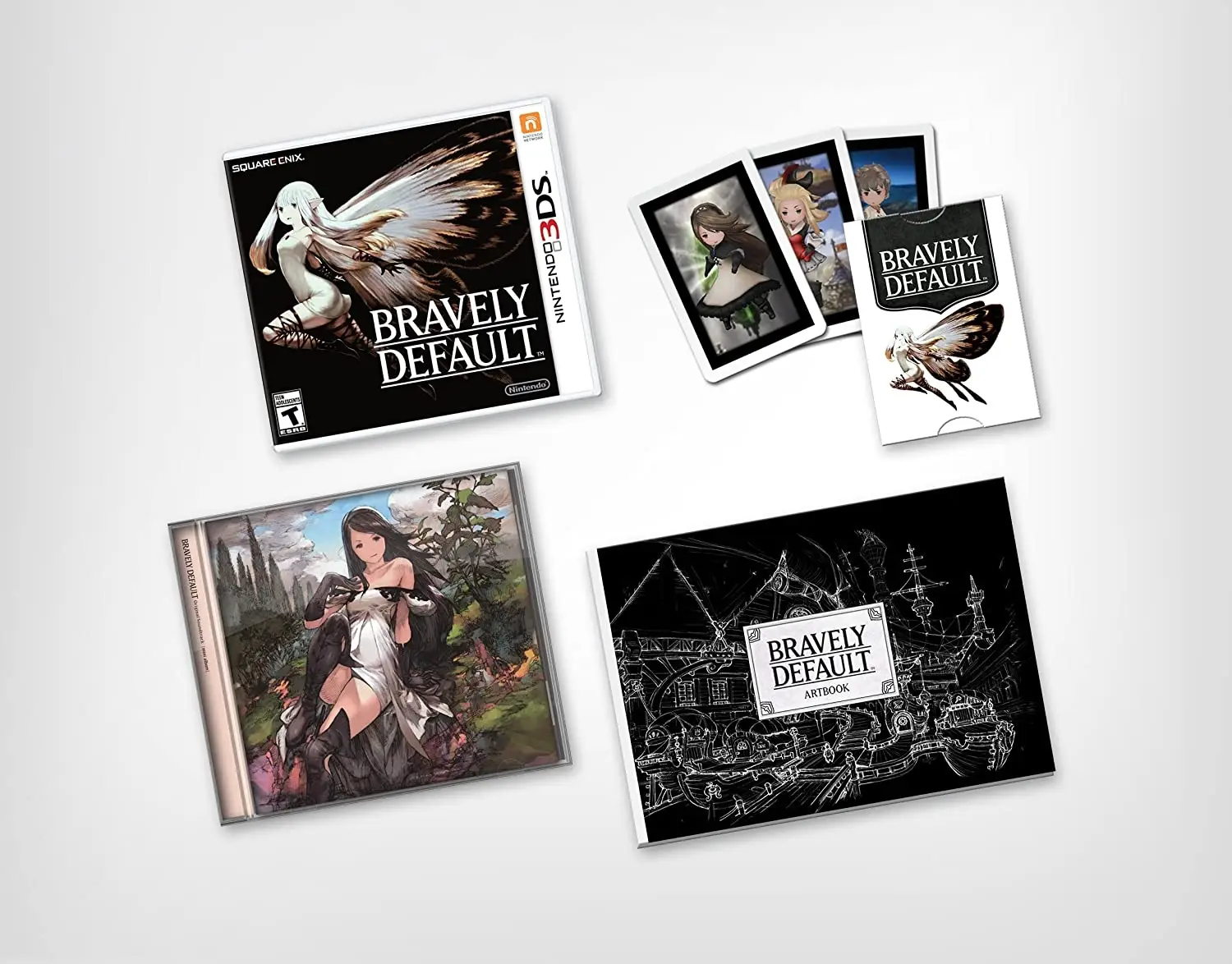 Capa de Bravely Default [Collector's Edition]