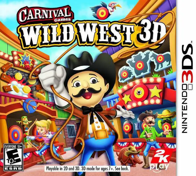 Capa de Carnival Games: Wild West 3D