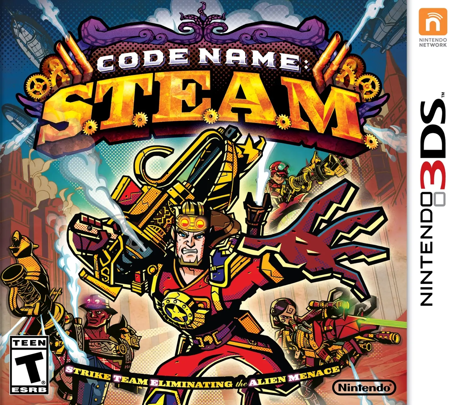 Capa de Code Name: S.T.E.A.M.