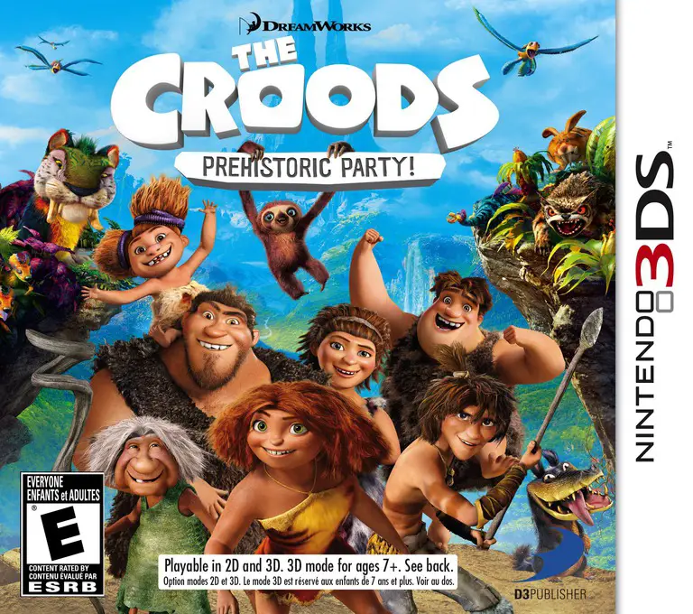 Capa de Croods: Prehistoric Party!