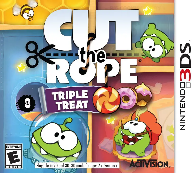 Capa de Cut The Rope: Triple Treat