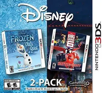 Capa de Disney 2-Pack - Frozen: Olaf's Quest + Big Hero 6: Battle in the Bay