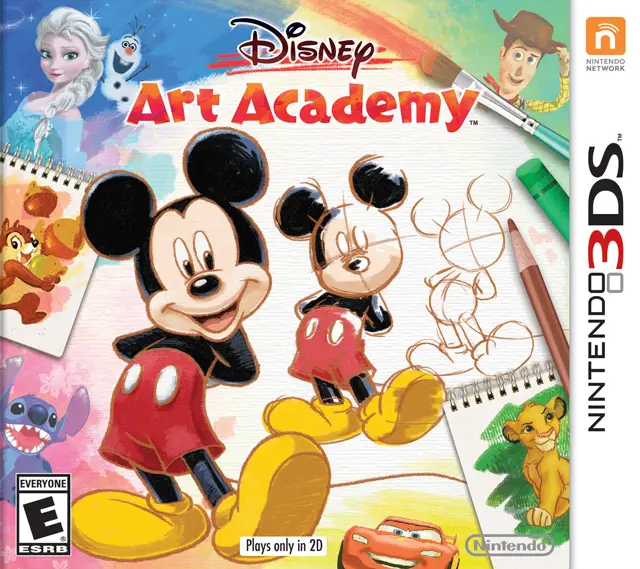 Capa de Disney Art Academy