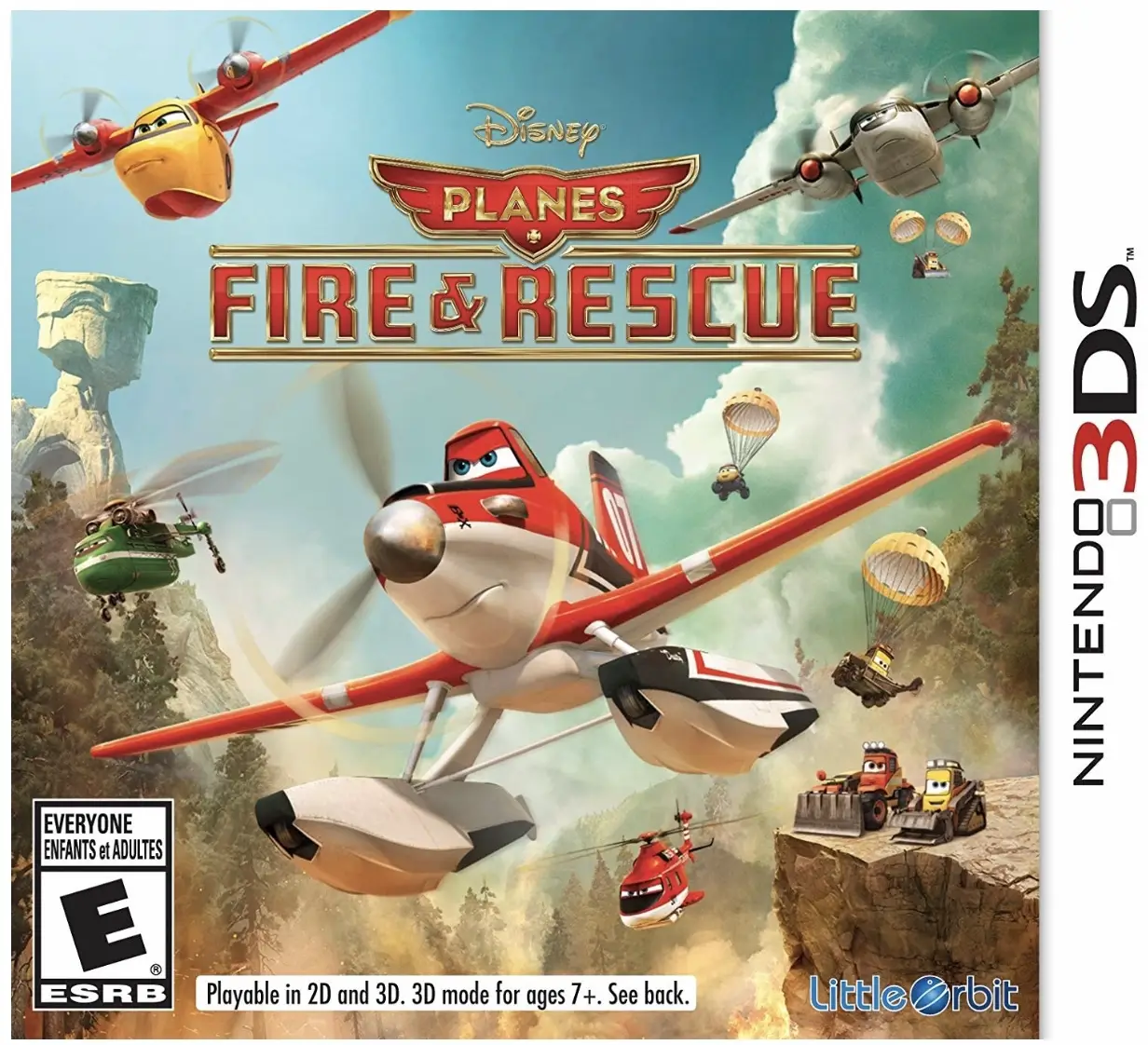 Capa de Disney Planes: Fire & Rescue