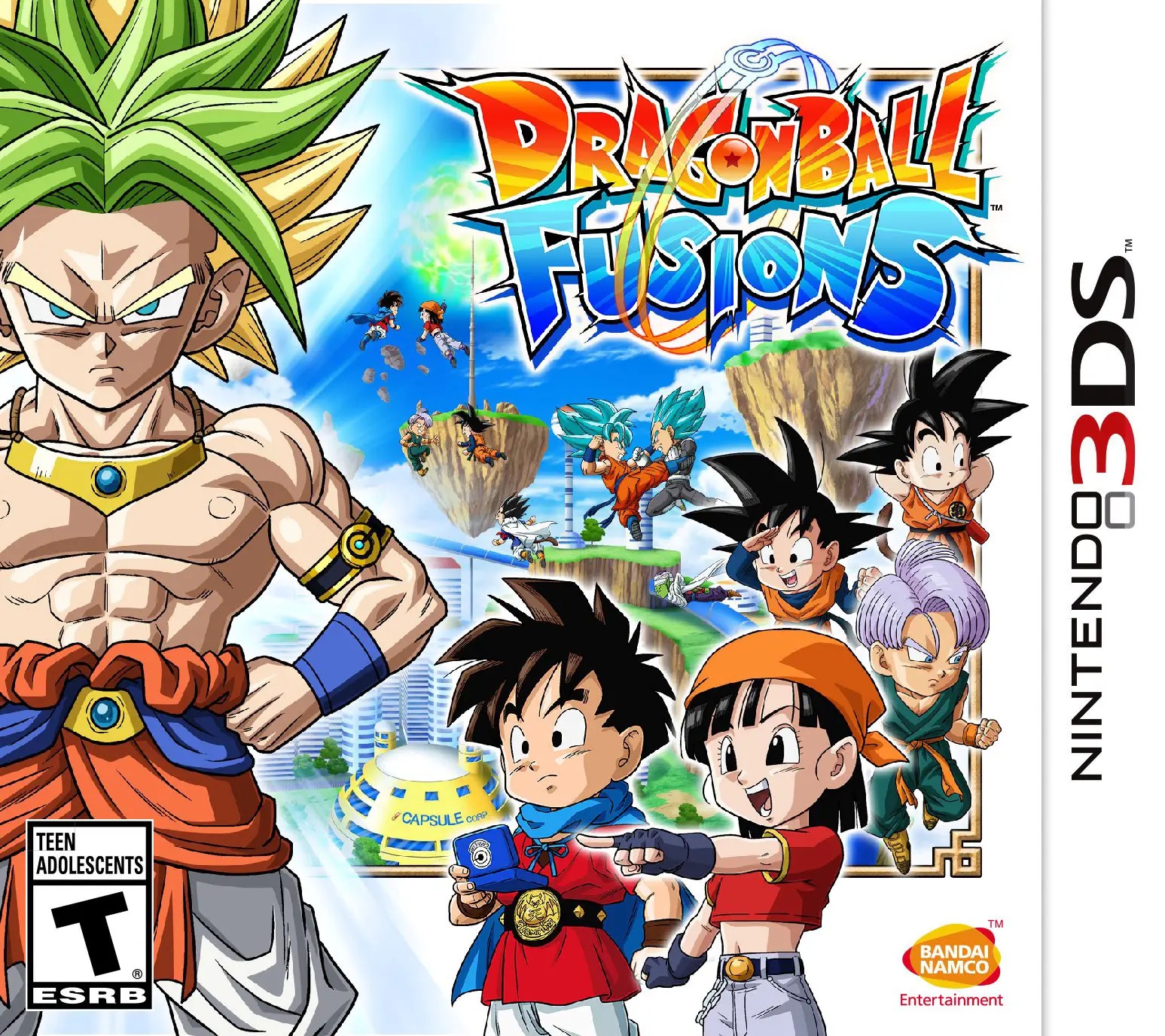 Capa de Dragon Ball: Fusions