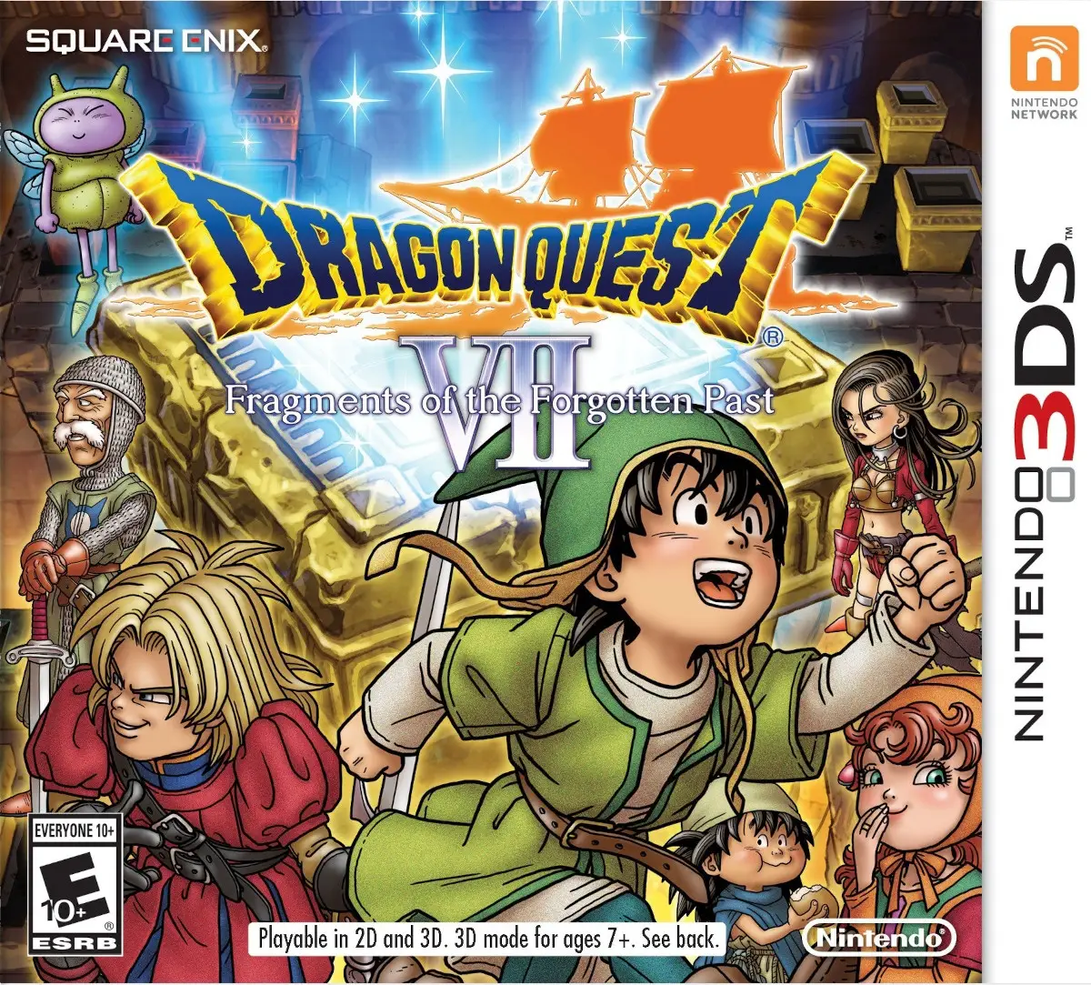 Capa de Dragon Quest VII: Fragments of the Forgotten Past