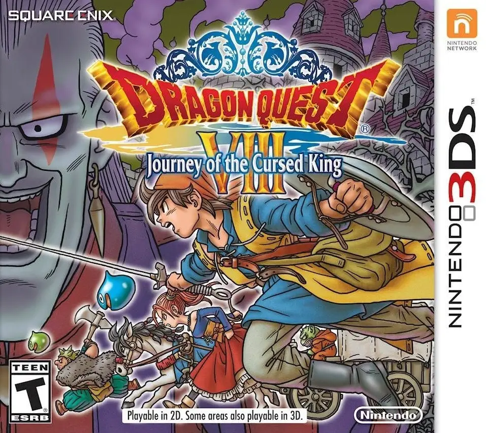 Capa de Dragon Quest VIII: Journey of the Cursed King