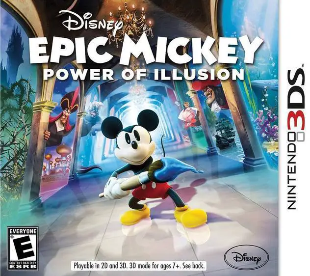 Capa de Epic Mickey: Power of Illusion