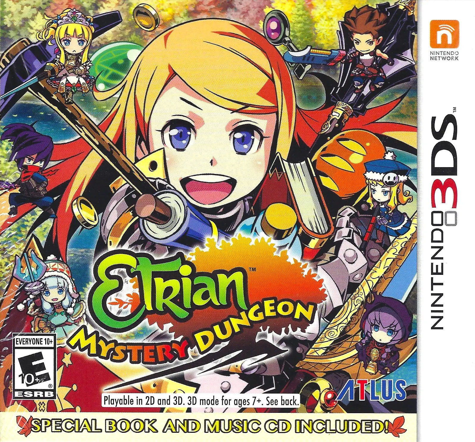 Capa de Etrian Mystery Dungeon [Launch Edition]