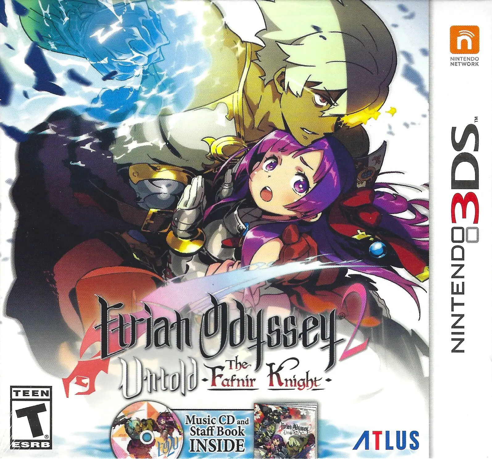 Capa de Etrian Odyssey 2 Untold: The Fafnir Knight [Launch Edition]