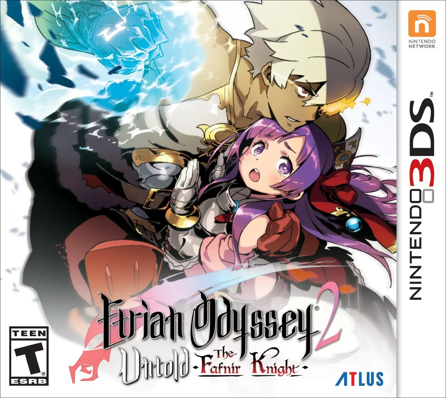 Capa de Etrian Odyssey 2 Untold: The Fafnir Knight
