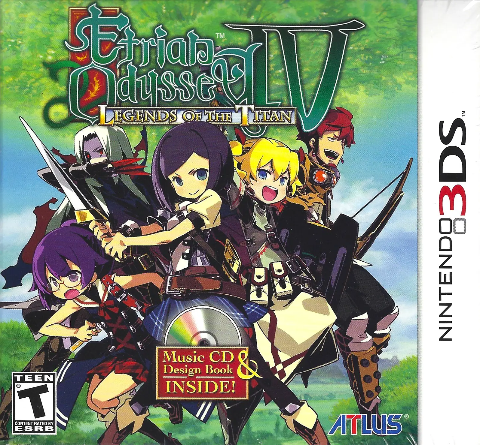 Capa de Etrian Odyssey IV: Legends Of The Titan [Limited Edition]