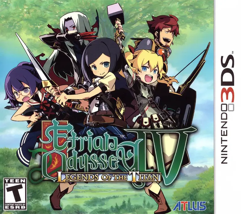 Capa de Etrian Odyssey IV: Legends of the Titan